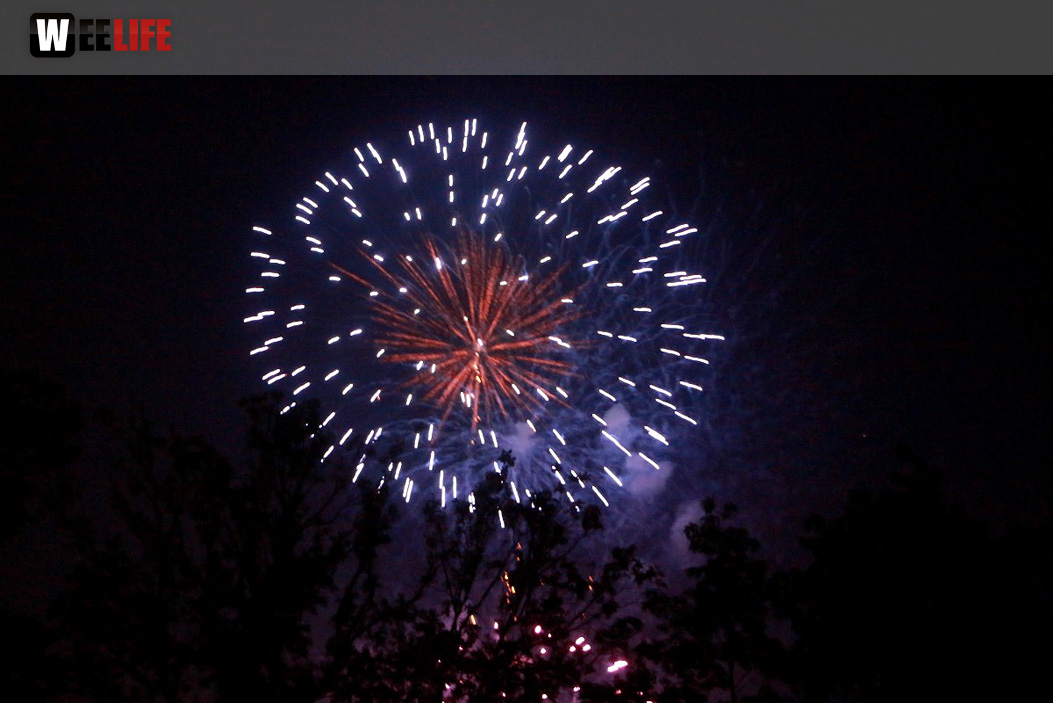 Wiesenfest Selbitz Feuerwerk