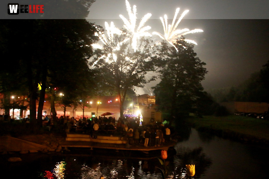 Wiesenfest Selbitz Feuerwerk