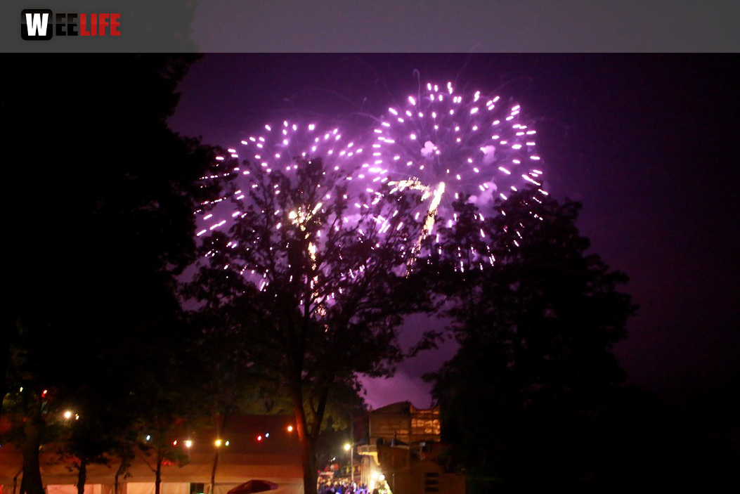 Wiesenfest Selbitz Feuerwerk
