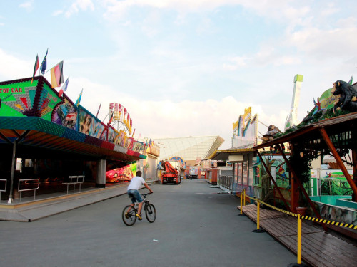 Volksfestaufbau Endspurt 27.7.16 – Foto 13