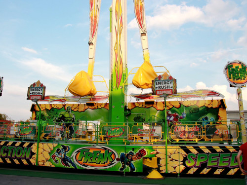 Volksfestaufbau Endspurt 27.7.16 – Foto 20