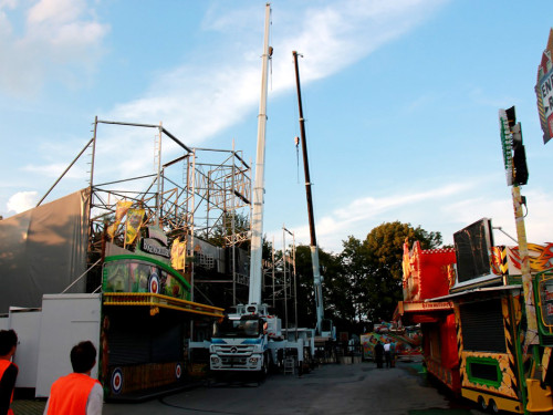Volksfestaufbau Endspurt 27.7.16 – Foto 22