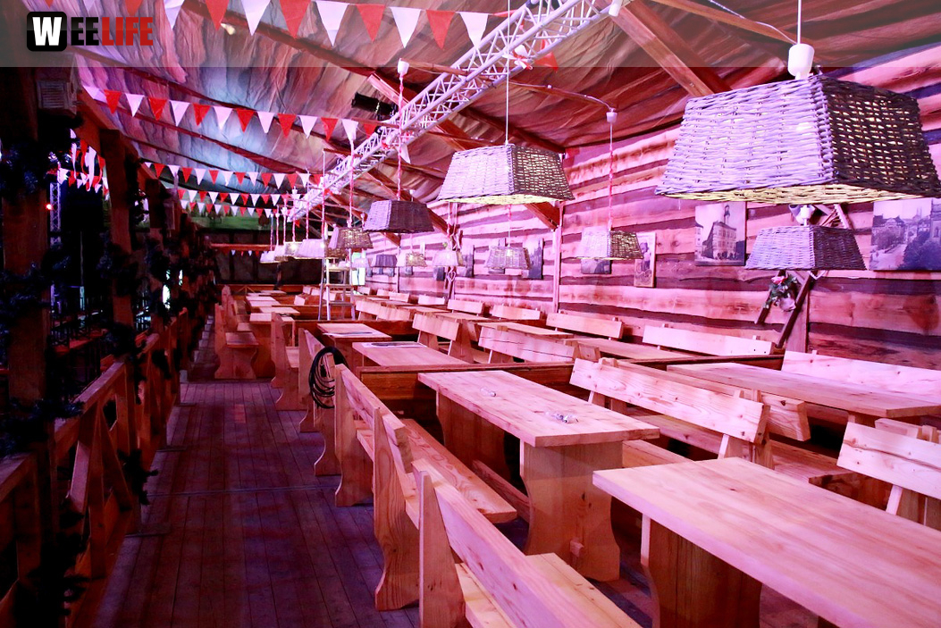 Volksfestaufbau Endspurt 27.7.16