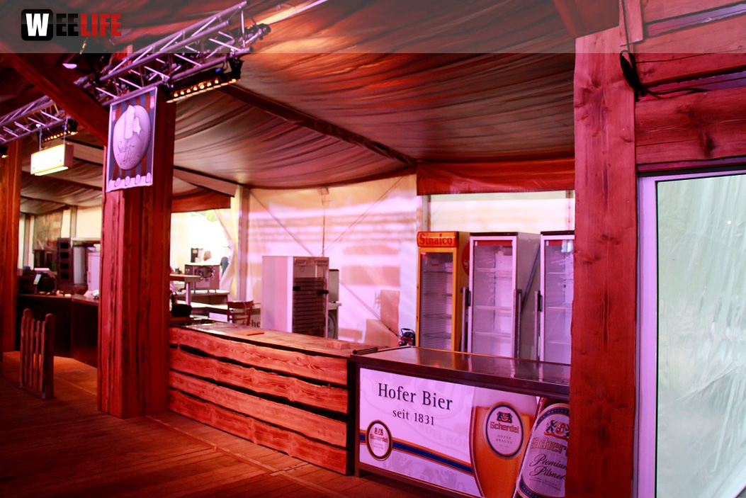 Volksfestaufbau Endspurt 27.7.16