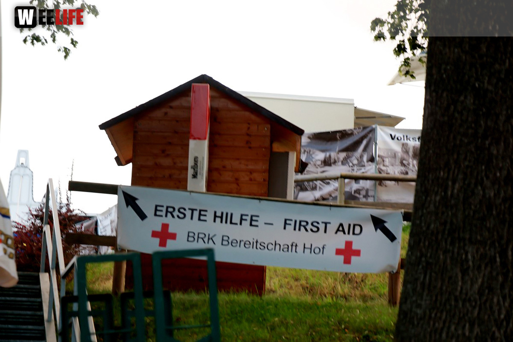 Volksfestaufbau Endspurt 27.7.16