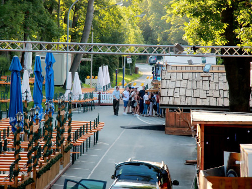 Volksfestaufbau Letzer Aufbautag 28.7.16 – Foto 33