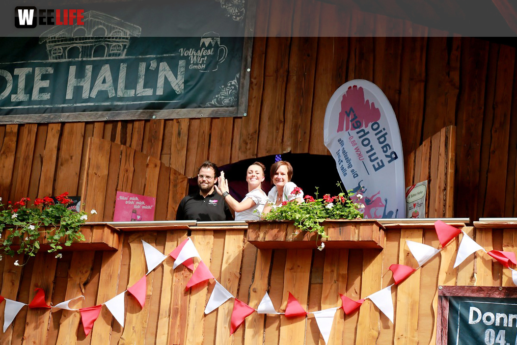 Hofer Volksfest 2016 Tag 1 Freitag Vorbereitung