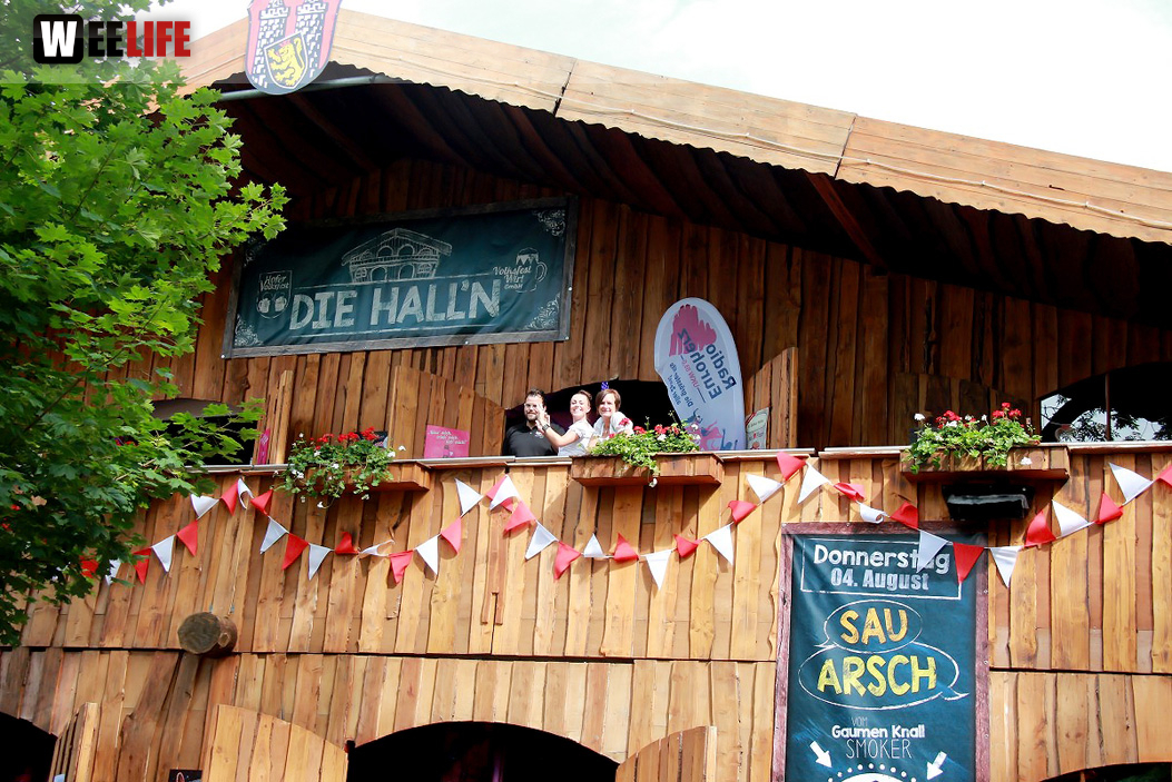 Hofer Volksfest 2016 Tag 1 Freitag Vorbereitung