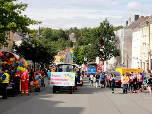 Hofer Volksfest 2016 Festzug Aufstellung – Foto 31