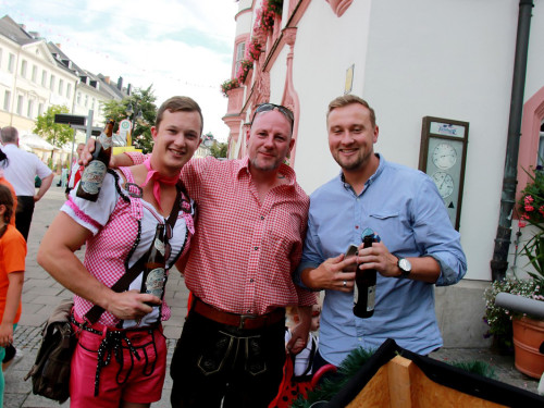 Hofer Volksfest 2016 Festzug Aufstellung – Foto 38