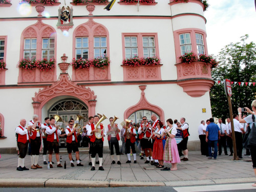 Hofer Volksfest 2016 Festzug Aufstellung – Foto 43