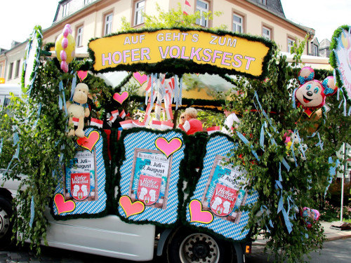 Hofer Volksfest 2016 Festzug Aufstellung – Foto 56