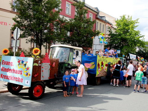 Hofer Volksfest 2016 Festzug Aufstellung – Foto 57