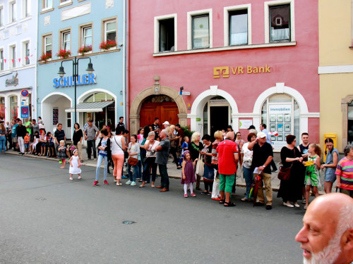 Hofer Volksfest 2016 Festzug Zuschauer – Foto 11