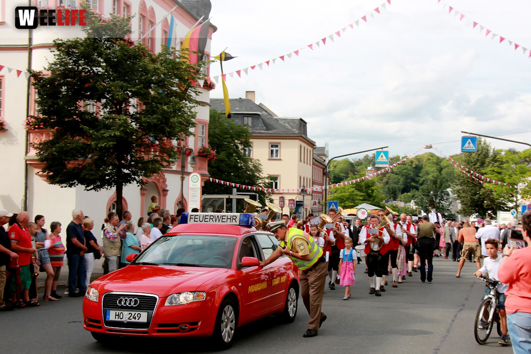 Hofer Volksfest 2016  Festzug Teil 1 29.7.16 