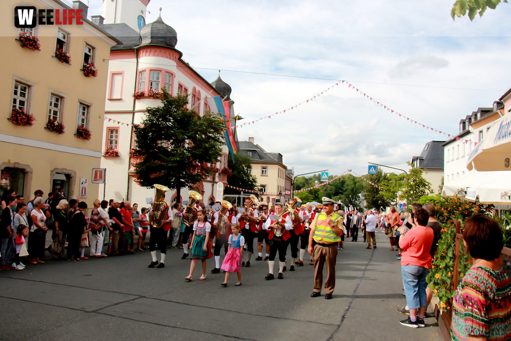 Hofer Volksfest 2016  Festzug Teil 1 29.7.16 