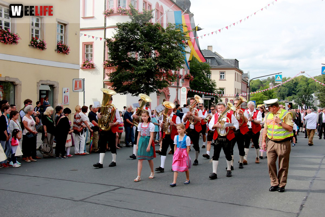 Hofer Volksfest 2016  Festzug Teil 1 29.7.16 