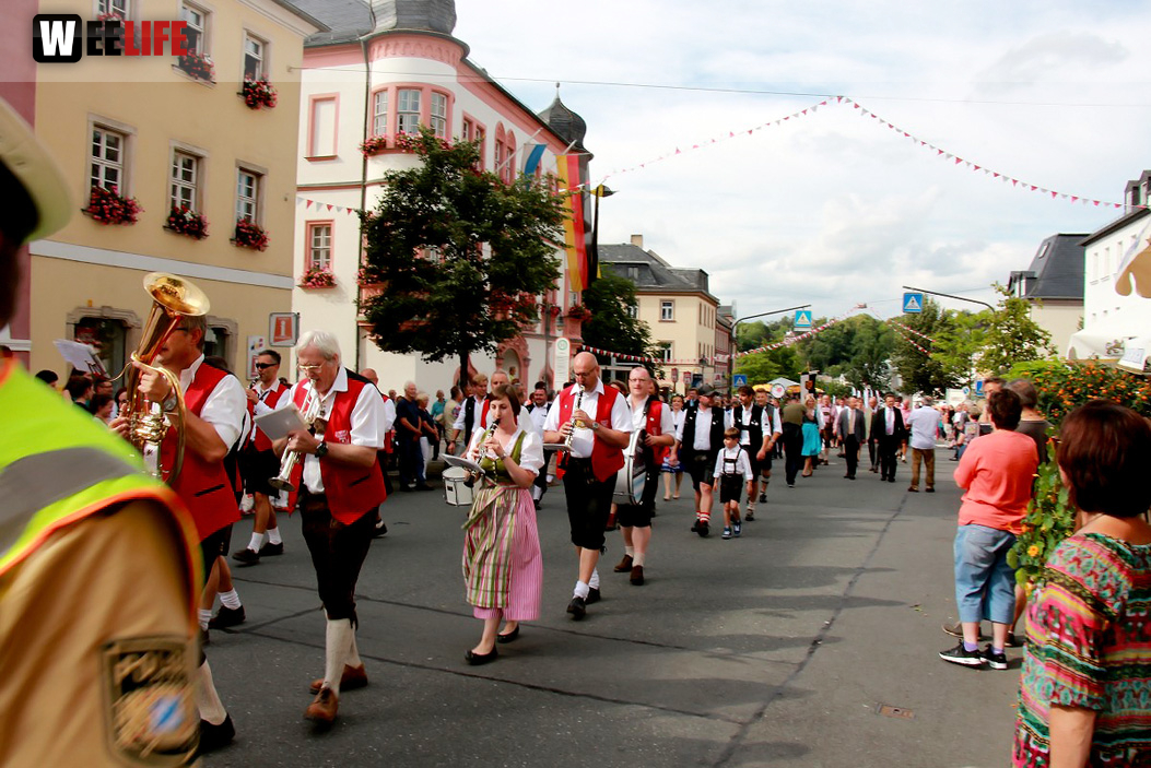 Hofer Volksfest 2016  Festzug Teil 1 29.7.16 