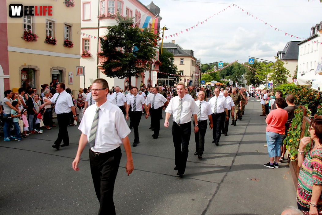 Hofer Volksfest 2016  Festzug Teil 1 29.7.16 