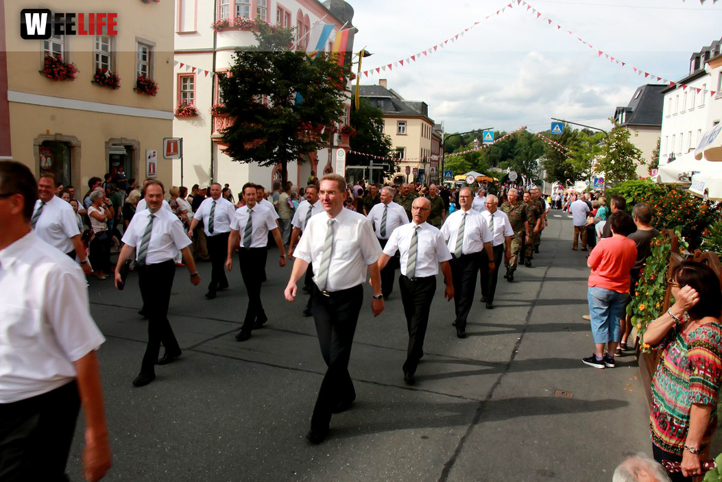 Hofer Volksfest 2016  Festzug Teil 1 29.7.16 