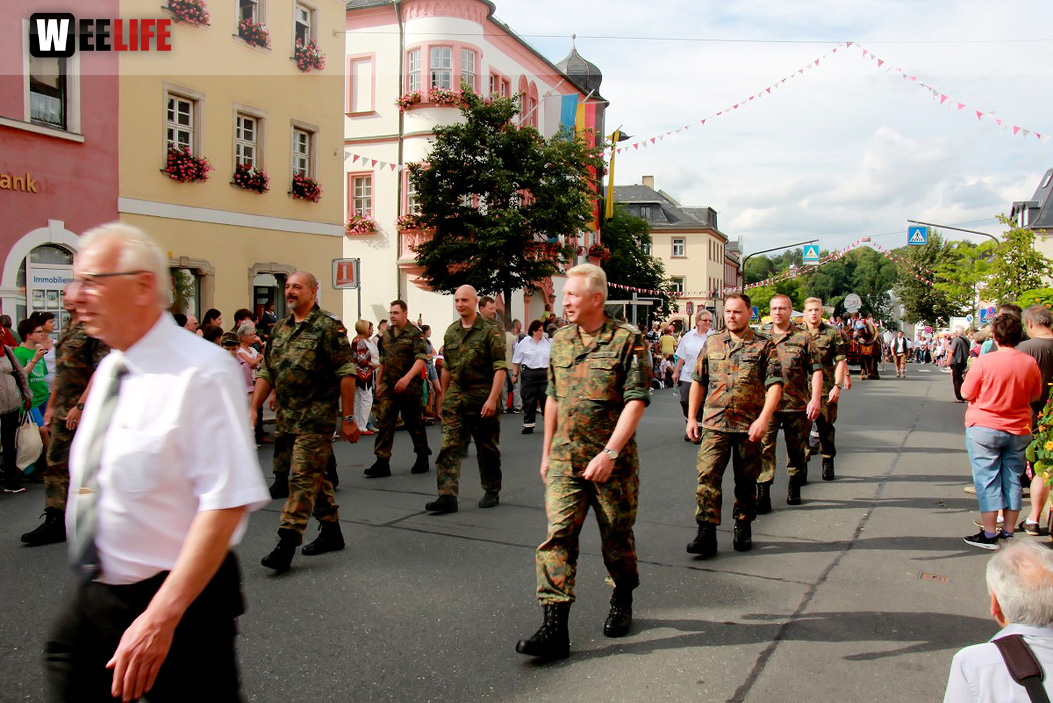 Hofer Volksfest 2016  Festzug Teil 1 29.7.16 