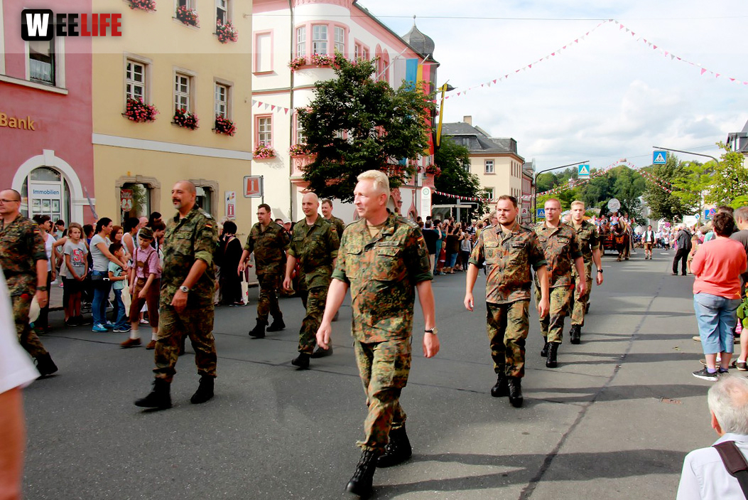 Hofer Volksfest 2016  Festzug Teil 1 29.7.16 