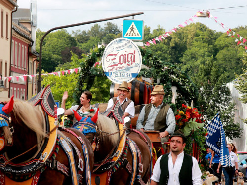Hofer Volksfest 2016  Festzug Teil 1 29.7.16  – Foto 27
