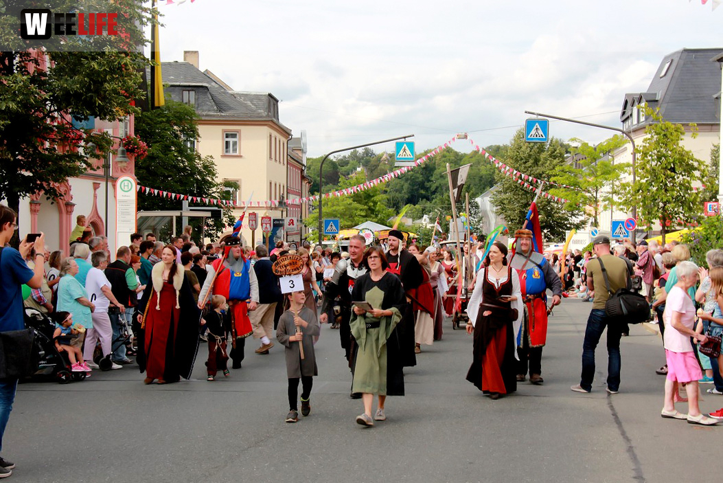 Hofer Volksfest 2016  Festzug Teil 1 29.7.16 