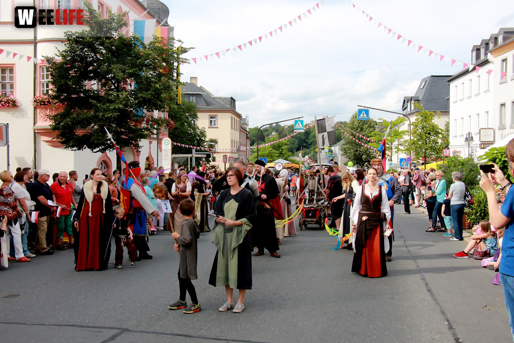 Hofer Volksfest 2016  Festzug Teil 1 29.7.16 
