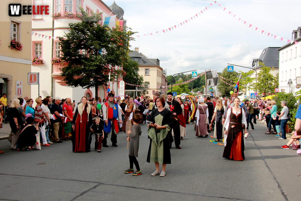 Hofer Volksfest 2016  Festzug Teil 1 29.7.16 