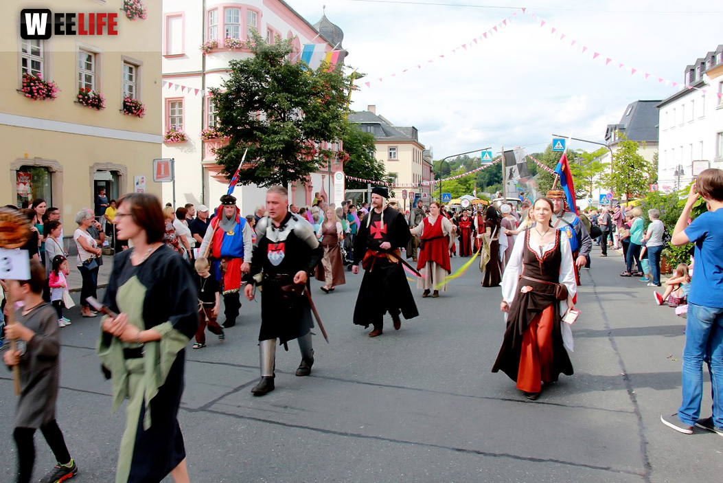 Hofer Volksfest 2016  Festzug Teil 1 29.7.16 