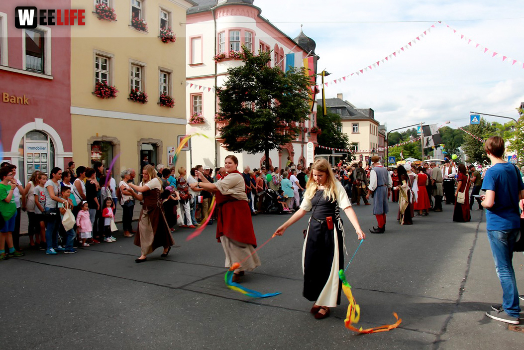 Hofer Volksfest 2016  Festzug Teil 1 29.7.16 