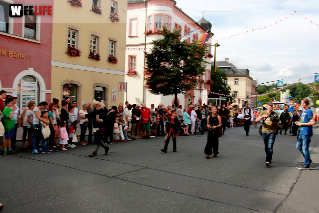 Hofer Volksfest 2016  Festzug Teil 1 29.7.16 