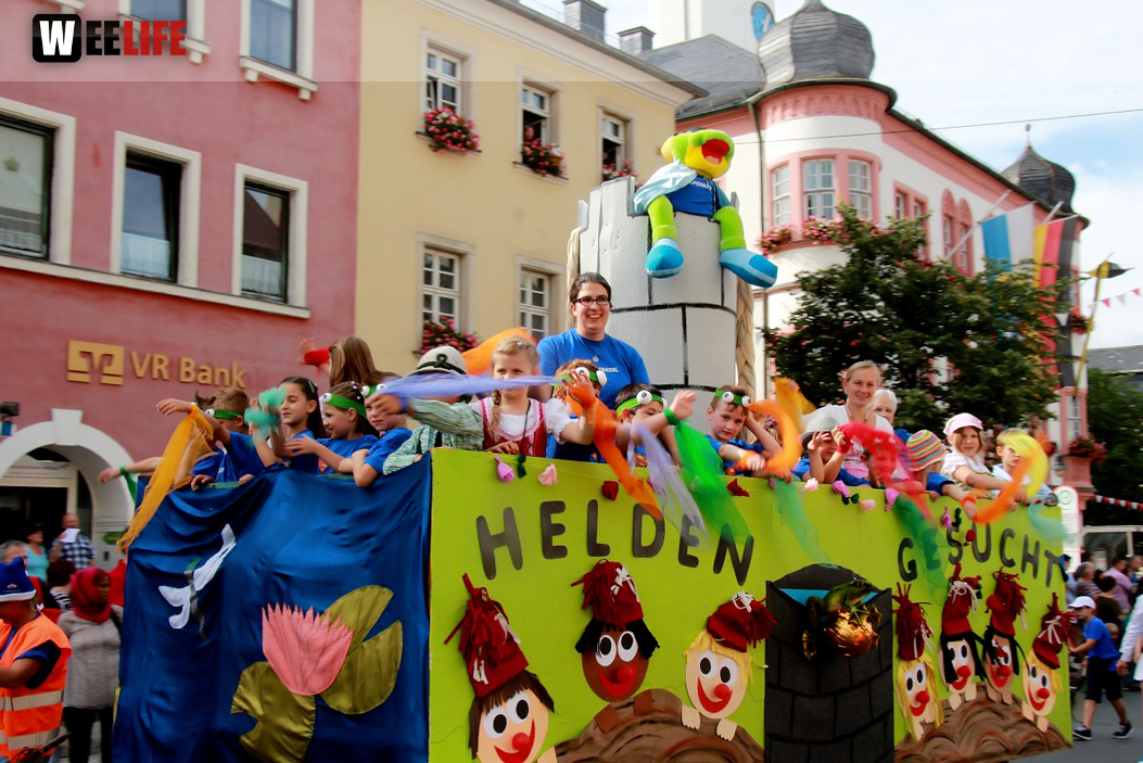 Hofer Volksfest 2016  Festzug Teil 1 29.7.16 