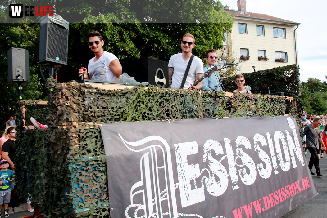 Hofer Volksfest 2016  Festzug Teil 3 29.7.16 