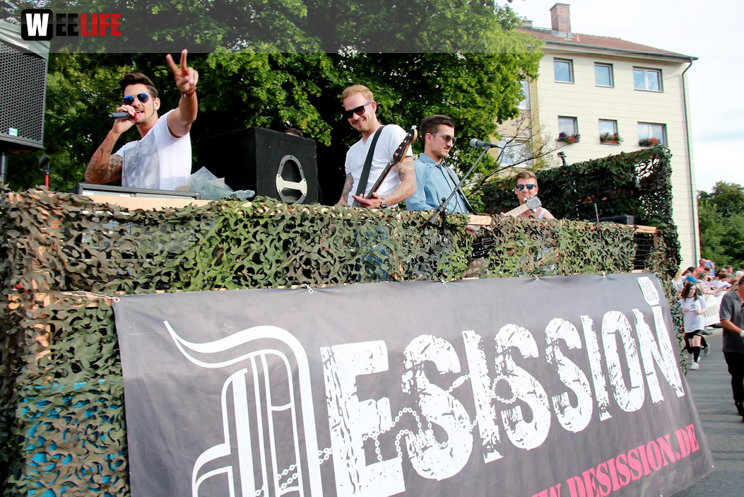 Hofer Volksfest 2016  Festzug Teil 3 29.7.16 