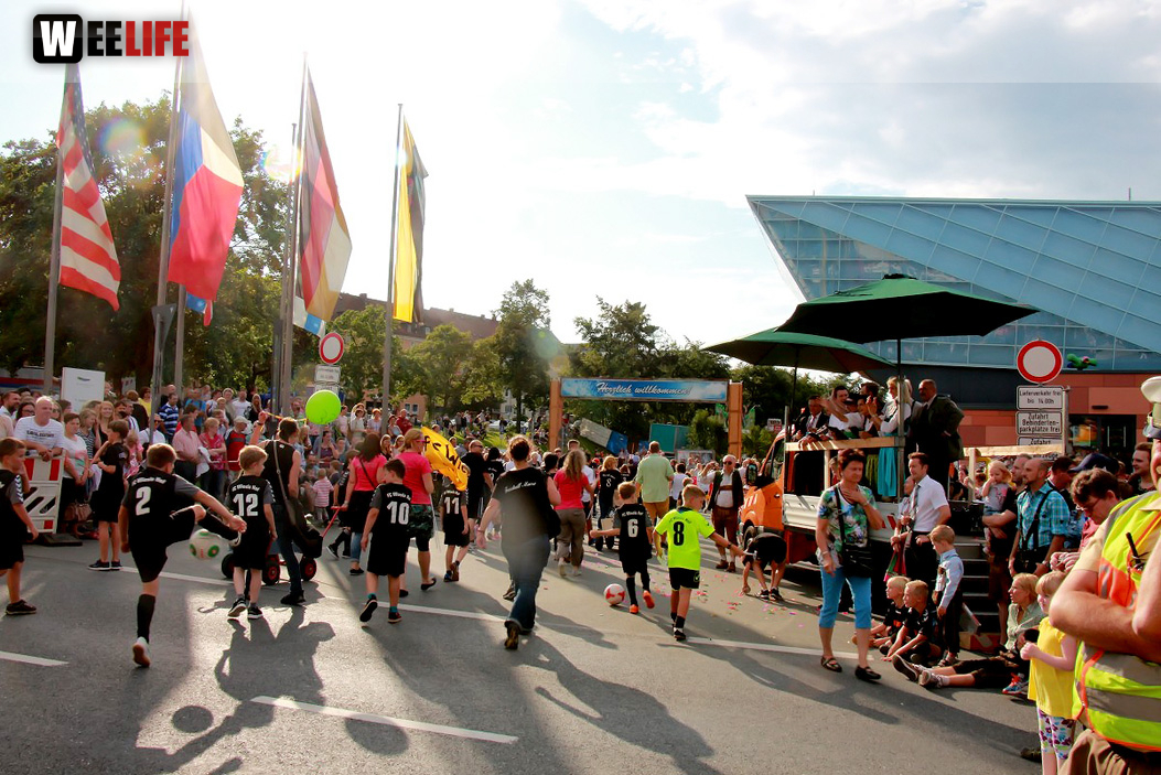 Hofer Volksfest 2016  Festzug Teil 3 29.7.16 