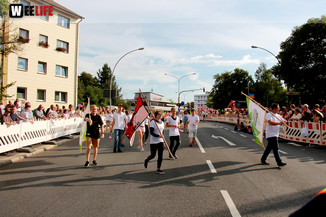 Hofer Volksfest 2016  Festzug Teil 3 29.7.16 