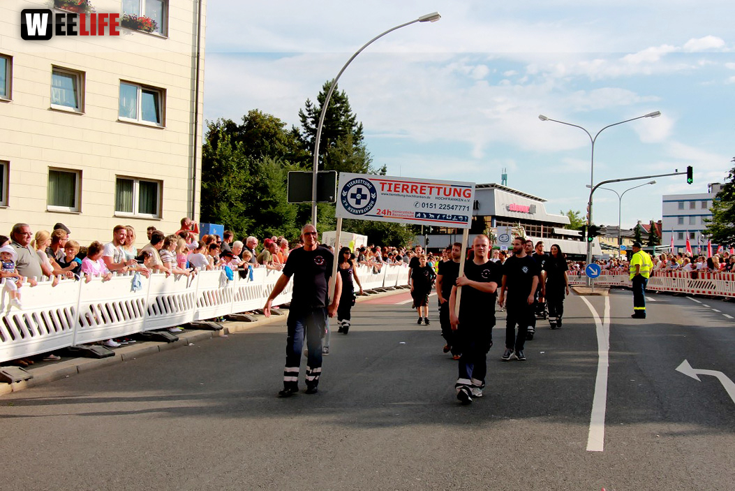 Hofer Volksfest 2016  Festzug Teil 3 29.7.16 