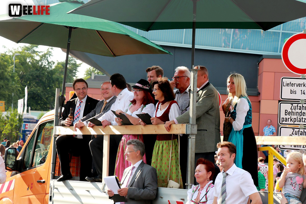 Hofer Volksfest 2016  Festzug Teil 3 29.7.16 