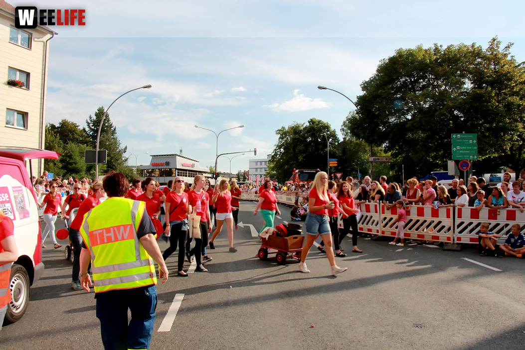Hofer Volksfest 2016  Festzug Teil 3 29.7.16 