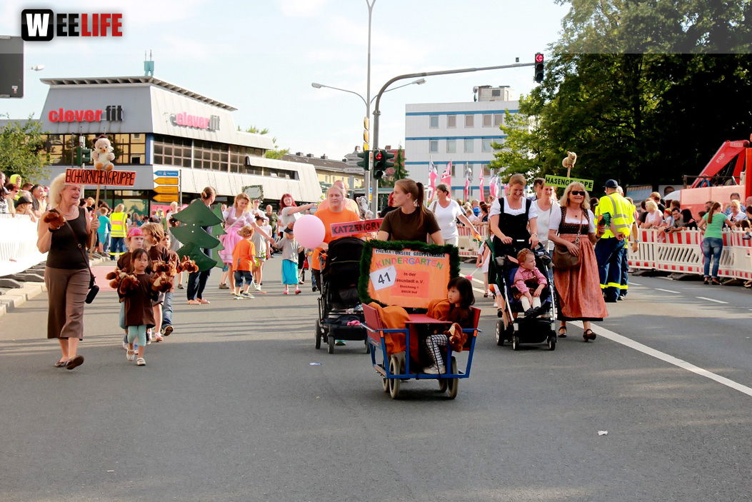 Hofer Volksfest 2016  Festzug Teil 3 29.7.16 
