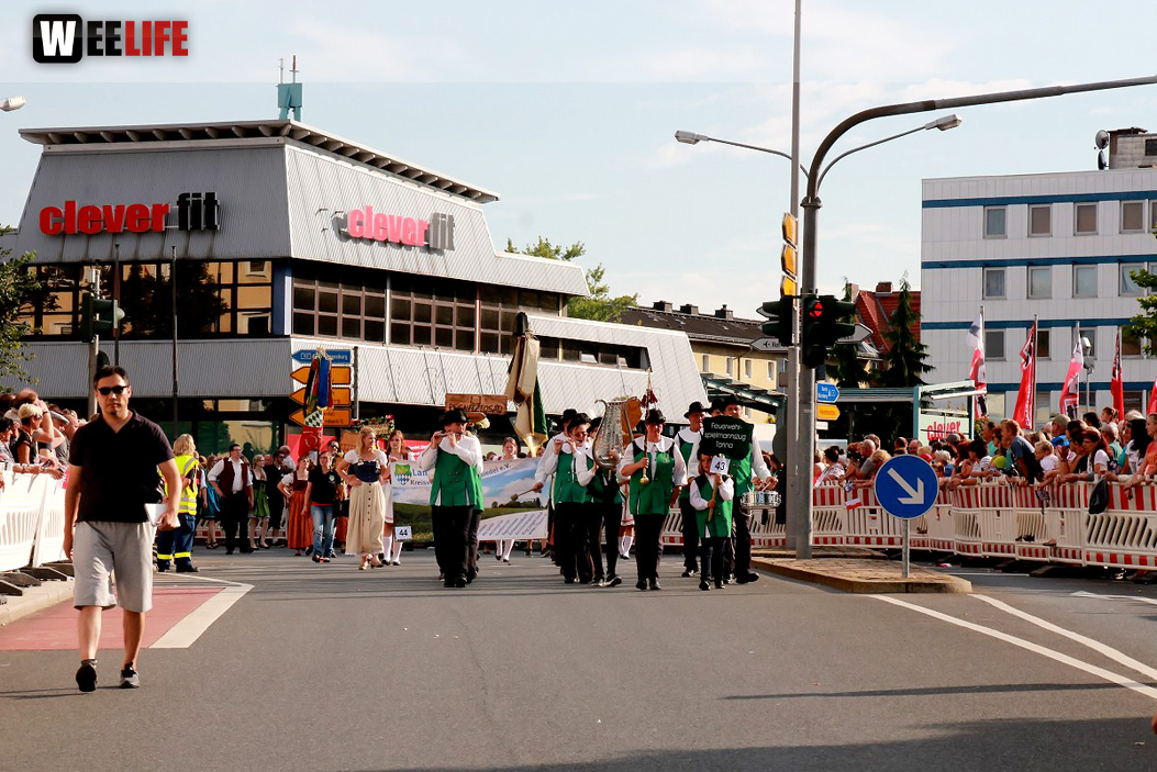 Hofer Volksfest 2016  Festzug Teil 3 29.7.16 