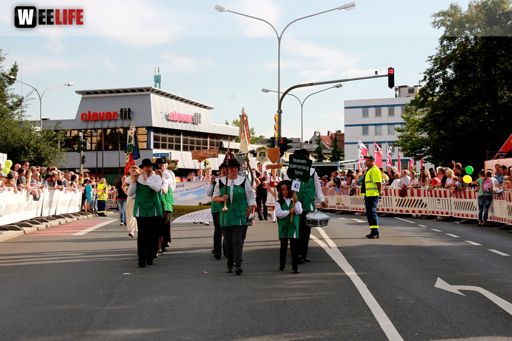 Hofer Volksfest 2016  Festzug Teil 3 29.7.16 