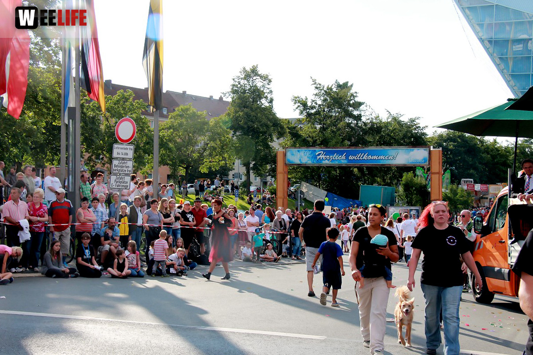 Hofer Volksfest 2016  Festzug Teil 3 29.7.16 