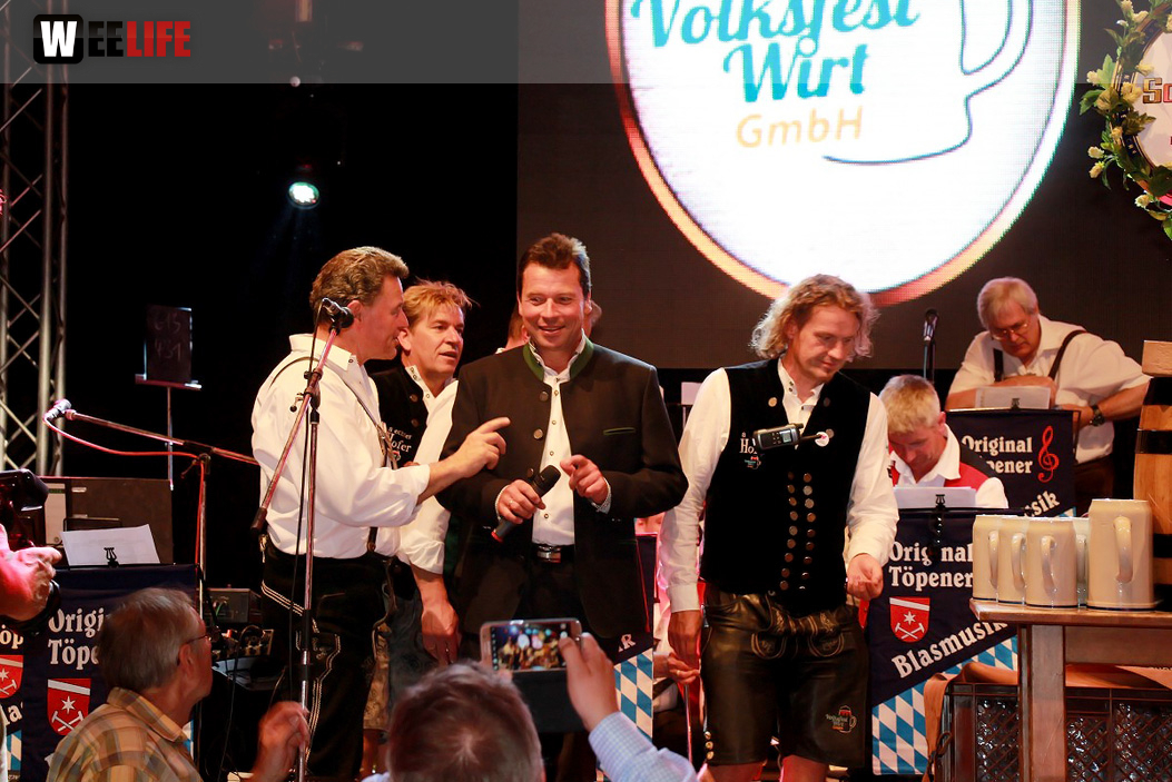 Hofer Volksfest 2016 Tag 1 Freitag BierAnstich
