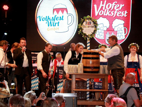 Hofer Volksfest 2016 Tag 1 Freitag BierAnstich – Foto 8