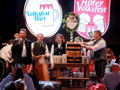 Hofer Volksfest 2016 Tag 1 Freitag BierAnstich – Foto 9