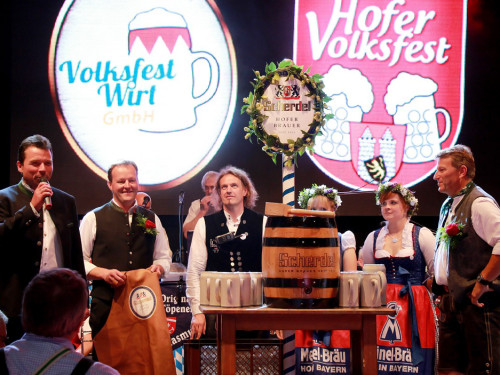 Hofer Volksfest 2016 Tag 1 Freitag BierAnstich – Foto 11