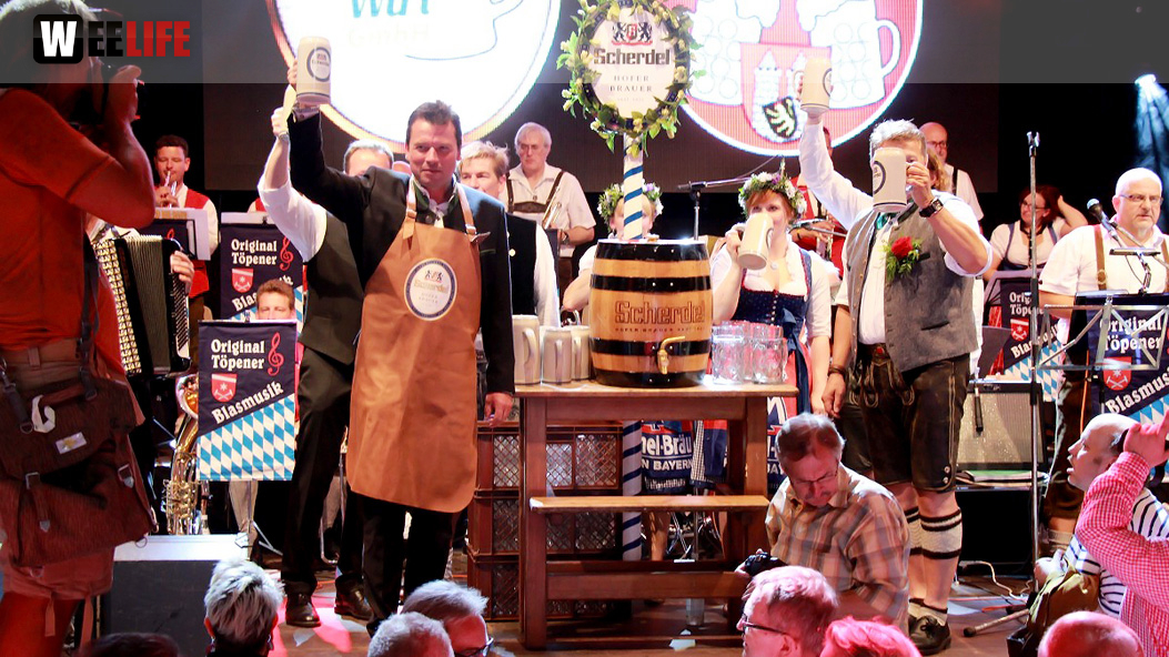 Hofer Volksfest 2016 Tag 1 Freitag BierAnstich